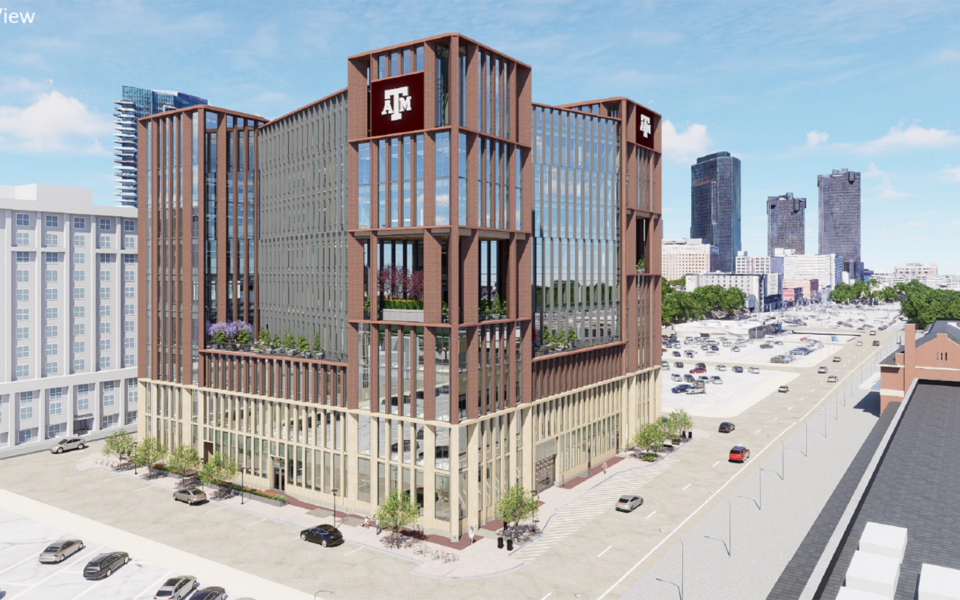 Rendering of the Texas A&M Fort Worth