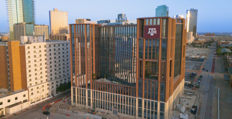 Aerial photo of Texas A&M - Fort Worth